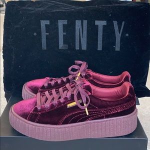 Puma Fenty by Rihanna Velvet Creeper Purple Size 8